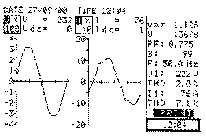 Bild: Oberwellenprotokoll
